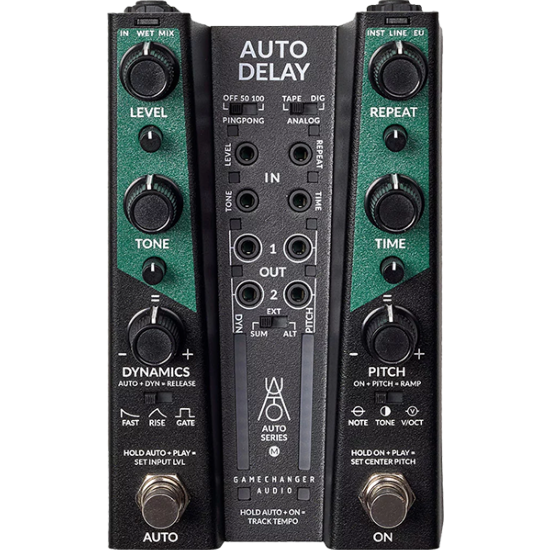 Pedale D'Effet Guitare Délai Gamechanger Audio Auto Delay