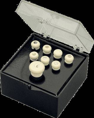 Martin APP45 - set de chevilles blanc point perle