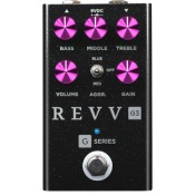 Pedale D'Effet Guitare Overdrive Revv Revv Black Sparkle G3 - Limited Edition