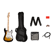 Squier Sonic™ Stratocaster® Pack, Maple Fingerboard, 2-Color Sunburst, Gig Bag, 10G - 230V EU