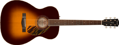 PO-220E Orchestra, Ovangkol Fingerboard, 3-Color Vintage Sunburst