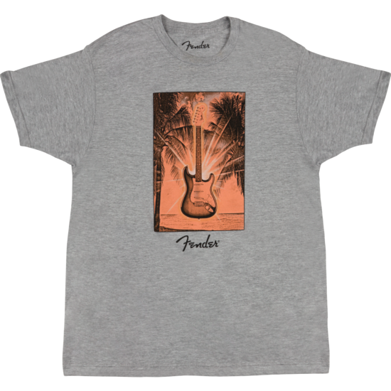 Fender Surf Tee, Gray Heather, S