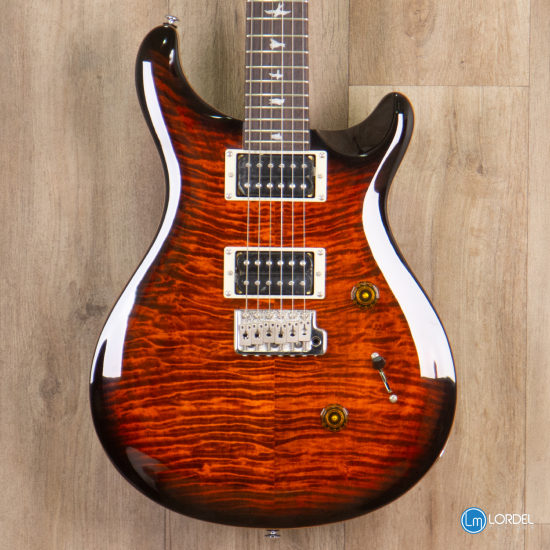 PRS SE Custom 24 orange Tiger Smokeburst limiited edition