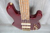 Charvel Pro-Mod San Dimas Bass JJ MN Candy Apple Red 5 cordes