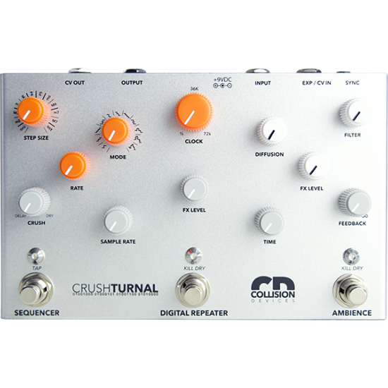 Pedale D'Effet Guitare Reverb Collision Devices Crushturnal