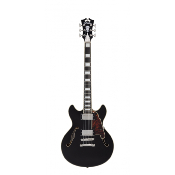 D'ANGELICO Premier Mini DC Black Flake
