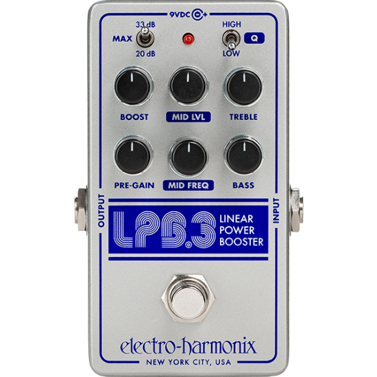 Pedale D'Effet Guitare Booster Electro-Harmonix Lpb-3 Power Booster