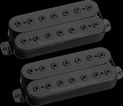 Seymour Duncan MH-ALPHA-OMEGA-SET-7 - kit mark holcomb noir 7 cordes