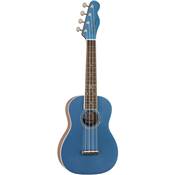 --- DISCONTINUE ---fender Ukulele fender concert ZUMA Classic LAKE placid BLUE