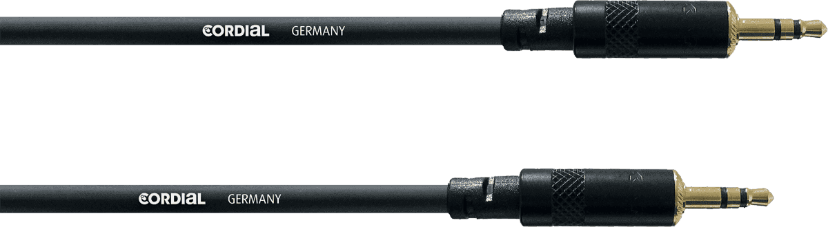 Cordial CFS3WW - câble audio sym. rean 3,5mm m/m stéréo 3m