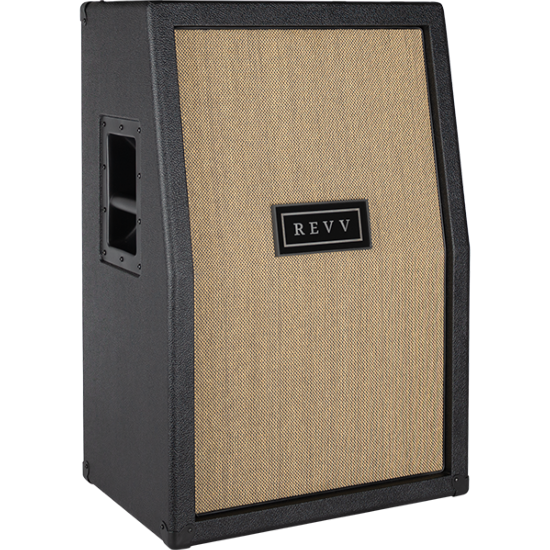 Baffle Guitare Revv Cabinet 2 X 12 Vertical Slanted