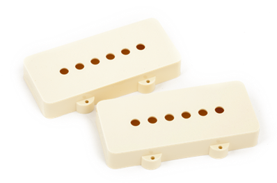 Pickup Covers, Jazzmaster Aged White (2)