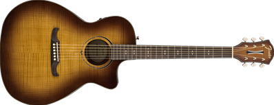 FA-345CE Auditorium, Laurel Fingerboard, 3-Color Tea Burst