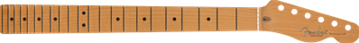 American Pro II Tele Neck, 22 Narrow Tall Frets, 9.5, Roasted Maple