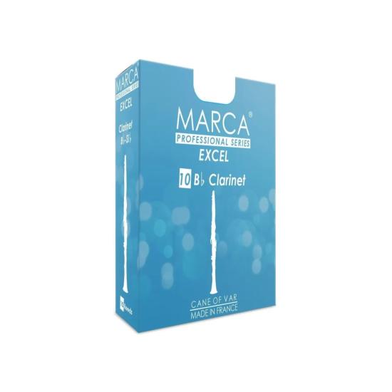 MARCA EXCEL force 3 - Anches clarinette Sib - boite de 10