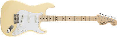 Yngwie Malmsteen Stratocaster, Scalloped Maple Fingerboard, Vintage White