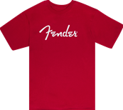Fender Spaghetti Logo T-Shirt, Dakota Red, XL
