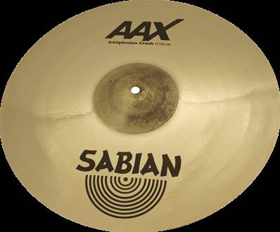 Sabian AAX 17 EXPLOSION CRASH