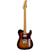 guitare electrique g&l guitare electrique tribute asat classic bluesboy semi-hollow 3ts