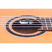 guitare classique valencia guitare classique vc774tce 4/4 electro acoustique avec table en cèdre massif