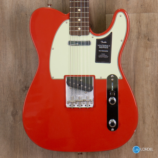 Fender Vintera II 60 telecaster fiesta red