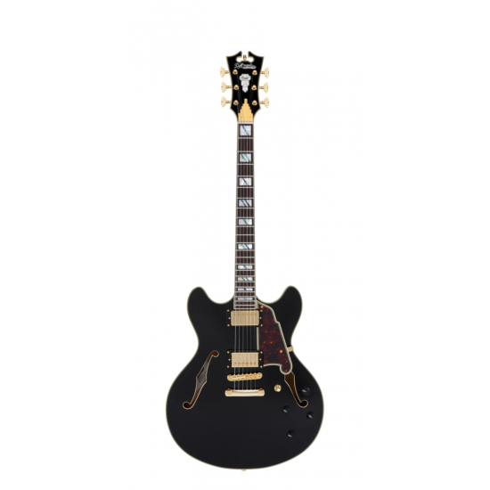 D'ANGELICO Excel DC Solid Black