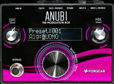 Foxgear Anubi Modulation Box - Effet guitare électrique