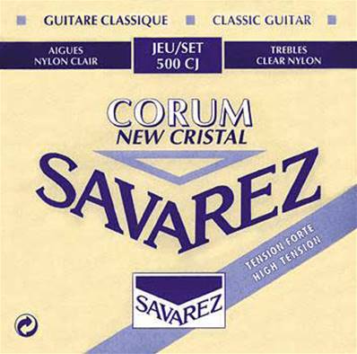 Savarez 500CJ - cristal corum bleu t/fort