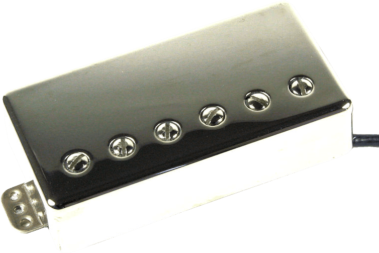 micro guitare electrique seymour duncan jb trembucker, chevalet, nickel