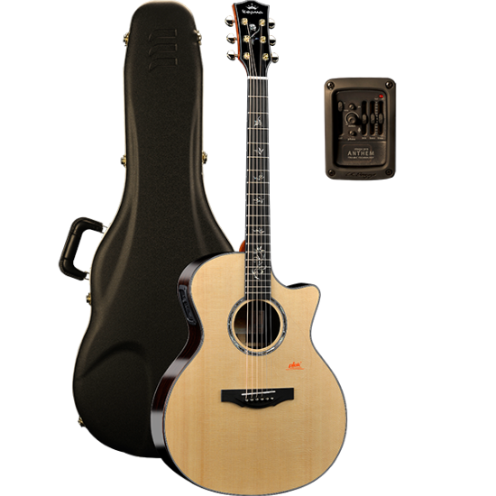 Guitare Electro-Acoustique Kepma Guitars All Solid Series - B1E Grand Auditorium Natural