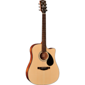 Guitare Electro-Acoustique Kepma Guitars Plytone Series - Edc Dreadnought Natural