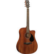 Guitare Electro-Acoustique Kepma Guitars Plytone Series - Edc Dreadnought Walnut