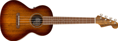 Rincon Tenor Ukulele, Walnut Fingerboard, Aged Cognac Burst