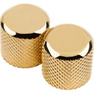 Telecaster/Precision Bass Dome Knobs (Gold) (2)