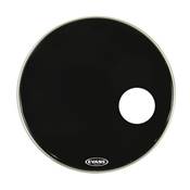 Evans BD20RB - peau EQ3 Timbre noire percée 20''