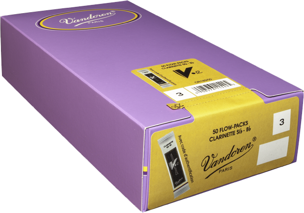 Vandoren CR193-50 - V12 force 3 - anches clarinette Sib - boite de 50