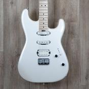 Guitare electrique Charvel Pro mod sans dimas style 3 hss platinum pearl