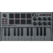 Akai MPK MINI 3GREY Clavier maître 25 touches