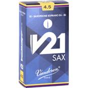 Vandoren SR8045 - V21 force 4,5 - anches saxophone soprano - boite de 10