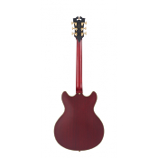 D'ANGELICO Deluxe DC Satin Trans Wine