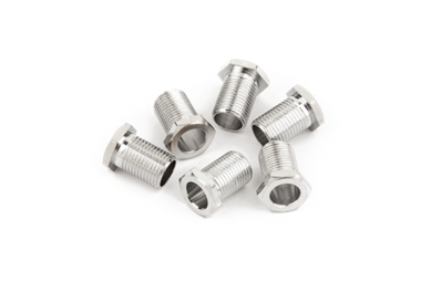 Tuning Machine Bushings - American Deluxe/American Series Guitars, Chrome (6)