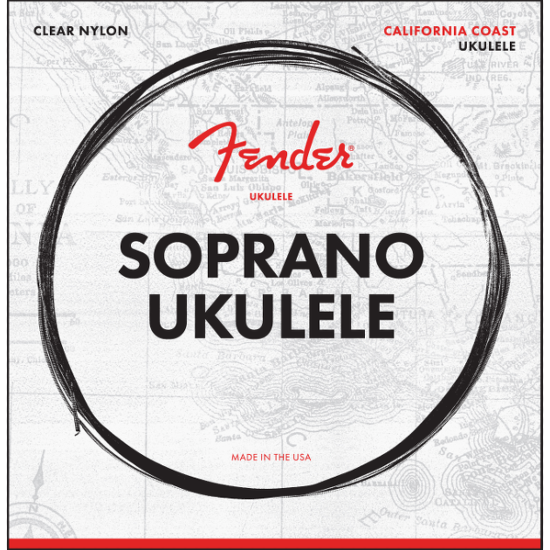 Soprano Ukulele Strings, Set of Four