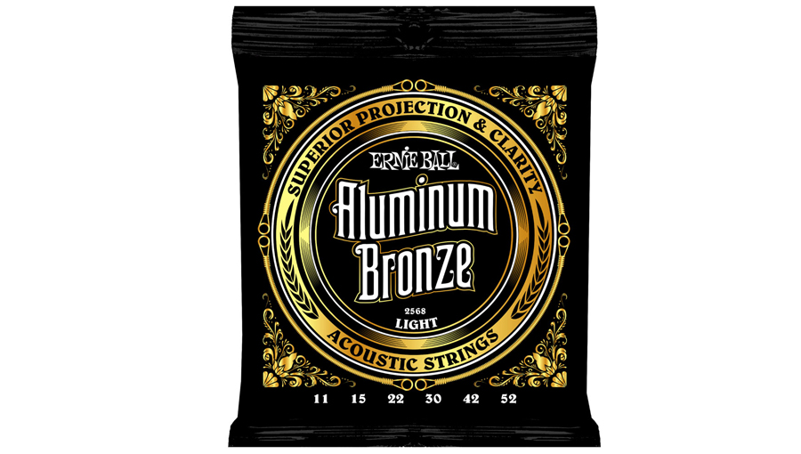 Ernie Ball 2568 Cordes guitare acoustiques aluminium bronze light 11-52