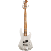 Pro-Mod San Dimas Bass PJ V, Caramelized Maple Fingerboard, Platinum Pearl