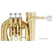 MTP NEW YORK 231-3 - Saxhorn Baryton Sib 3 pistons, verni avec étui sac à dos rigide