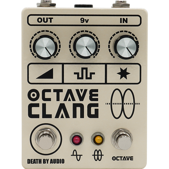 Pedale D'Effet Guitare Fuzz Death By Audio Octave Clang V2