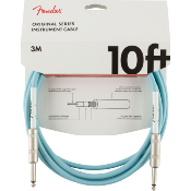 Câble Jack guitare Fender original 3M - Blue Daphne