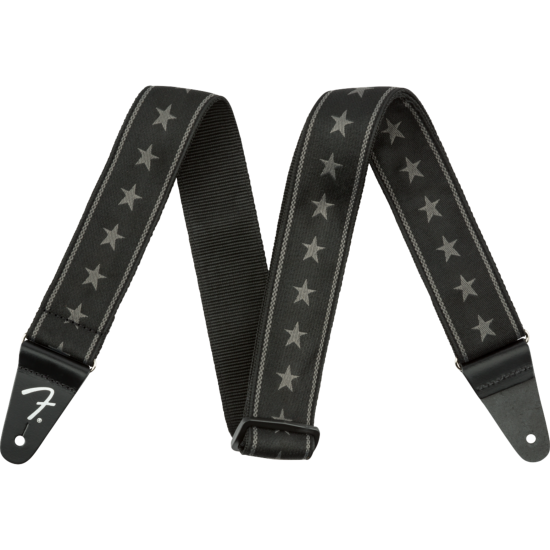 Nylon Stars and Stripes Strap, Black/Grey, 2