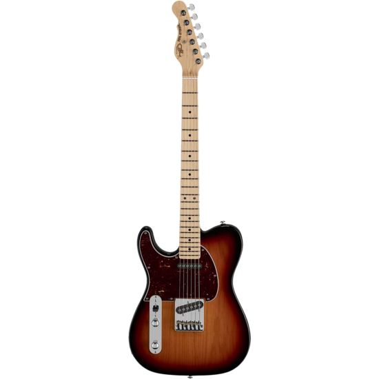 guitare electrique g&l tribute asat classic gaucher 3ts touche érable