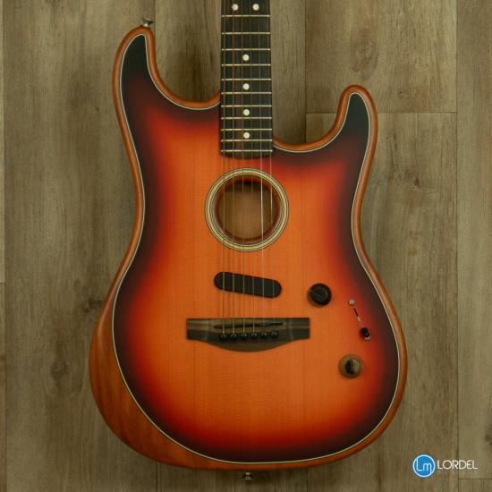 Fender Acoustasonic Strat - Sunburst touche ébène